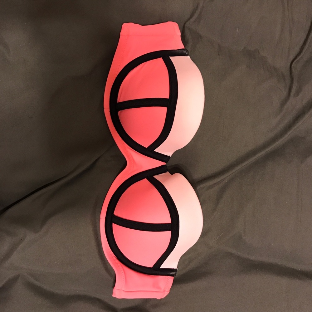 Victoria secret strapless swim top